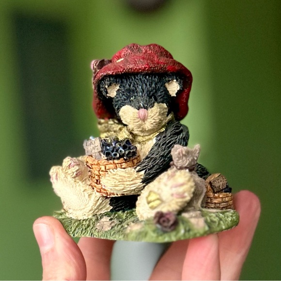 Boyds Bears Other - VTG Mini Boyds Bears and Friends Cute Cottagecore Figurine Decor Accent